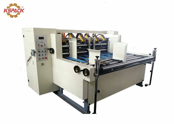 Auto Feeding Thin Blade Slitter Scorer Machine For Corrugated Paper Easy Operation