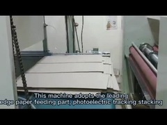 Το KSPack ζάρωσε λεπτό slitter λεπίδων και την άσπρη 1800mm2600mm σκόρερ μεγάλη μηχανή χαρτονιού