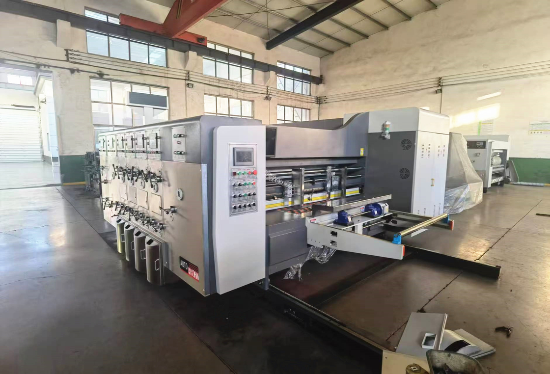 Carton Corrugated Flexo Machine Printing Carton Box Production Line Carton Box Cutting Paper Box Slotting Die Cutting Machine