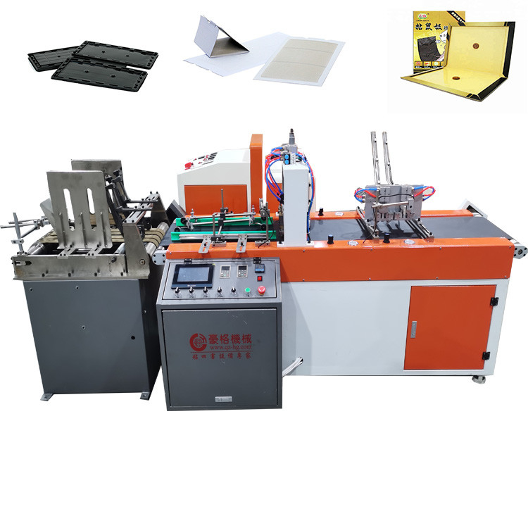 Easy Rat Glue Trap Making Machine For Killer Glue Paper Board Mouse Glue Trap