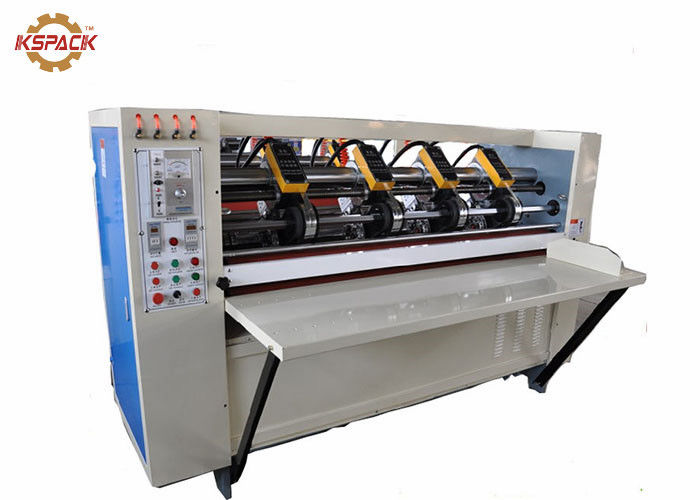 380-440VAC Thin Blade Slitter Scorer Machine For Corrugated Board Energy Efficient