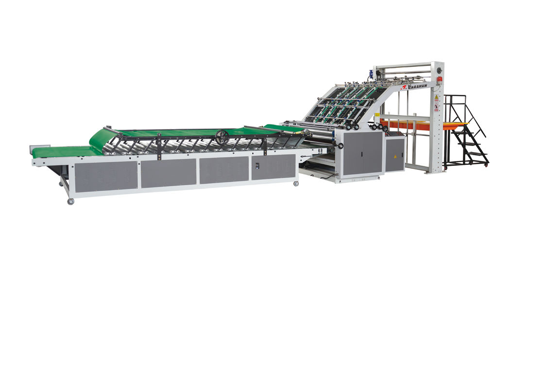 High Precision Cardboard Laminating Machine Automatic Flute Laminator 6.4kw