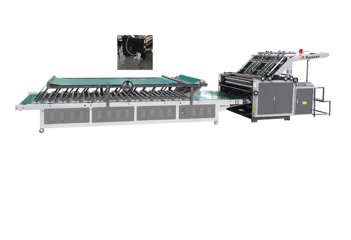 High Precision Cardboard Laminating Machine Automatic Flute Laminator 6.4kw