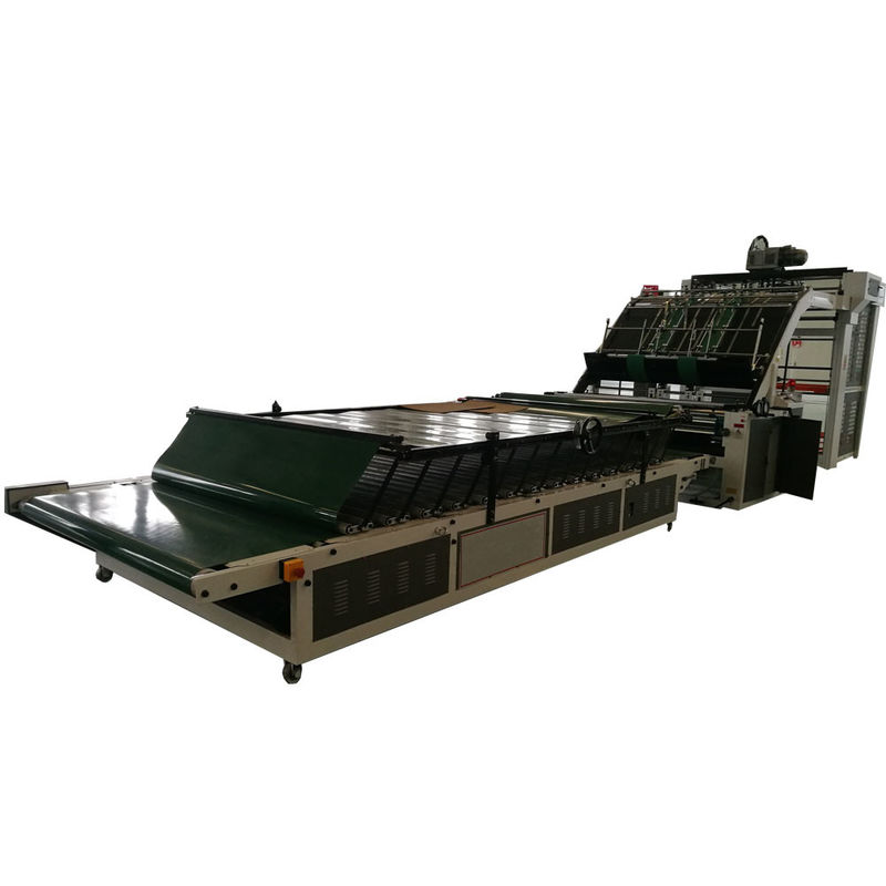 High Precision Cardboard Laminating Machine Automatic Flute Laminator 6.4kw