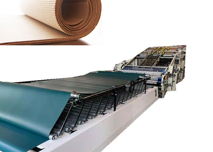 High Precision Cardboard Laminating Machine Automatic Flute Laminator 6.4kw